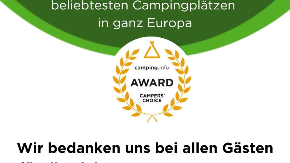 Camping info Award 2024